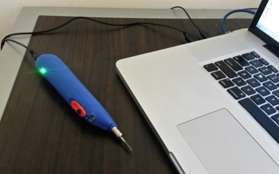 Solderdoodle заряжается от любого устройства с USB