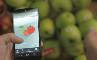 На дисплее смартфона сразу же отобразится состав исследуемого продукта