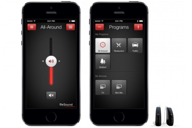 ReSound Linx подключается к смартфону
