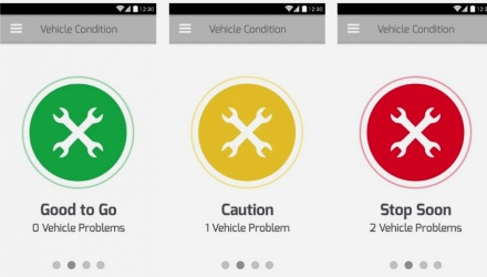 На дисплее смартфона отображаются все неисправности